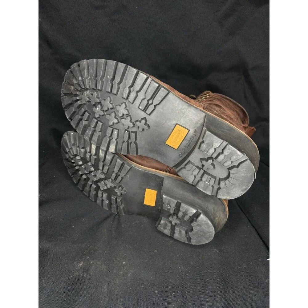 Carolina Boots Mens Waterproof Insulated Met Guard Loggers CA7821 Steel Toe 12 D